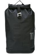 11 By Boris Bidjan Saberi Brand Rucksack - Black