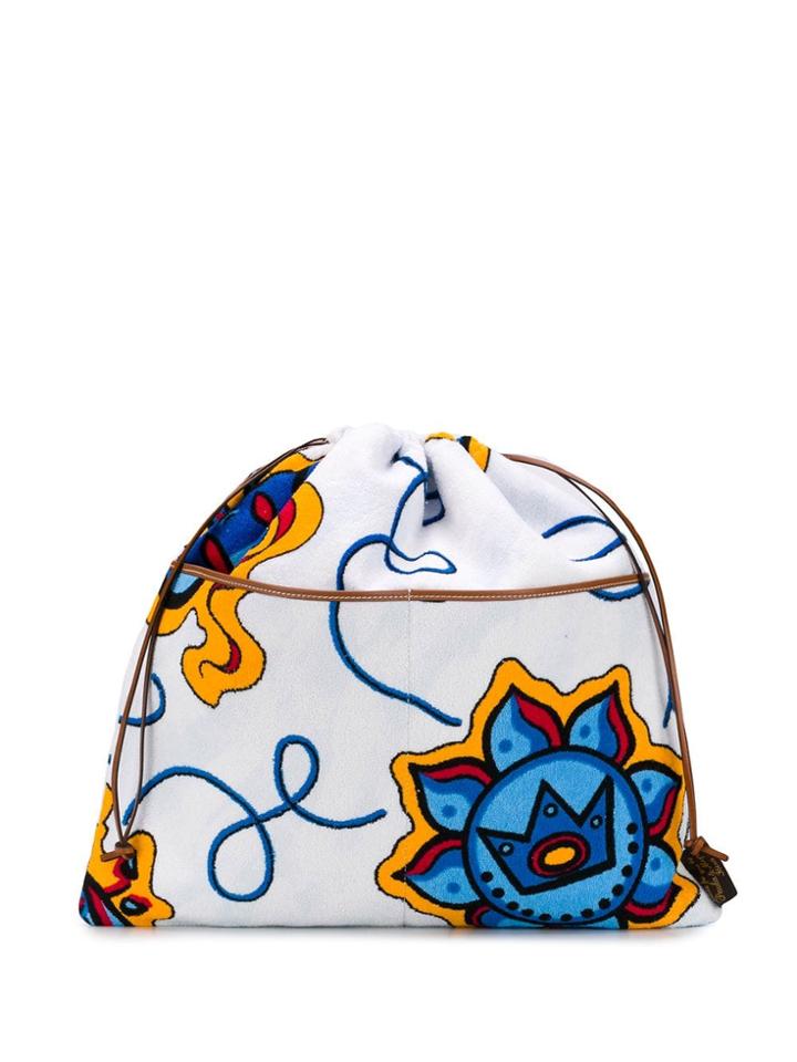 Loewe Drawstring Tote Bag - Blue