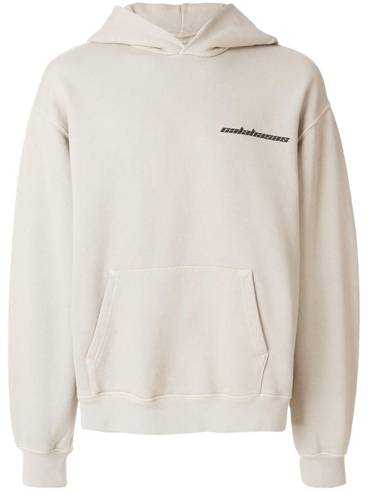 Yeezy Eagle Print Hoodie - Nude & Neutrals