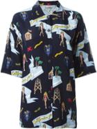 Jc De Castelbajac Vintage Printed Shirt, Size: 40