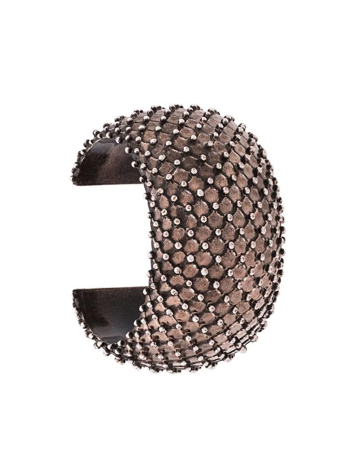 Saint Laurent Cuff Bracelet - Silver