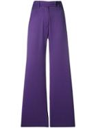 House Of Holland Wide Leg Trousers - Pink & Purple