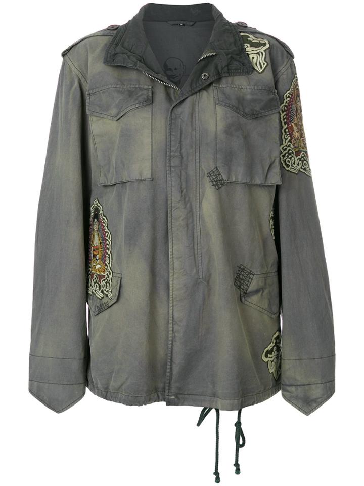 Munderingskompagniet Royal Buddha Applique Parka - Green