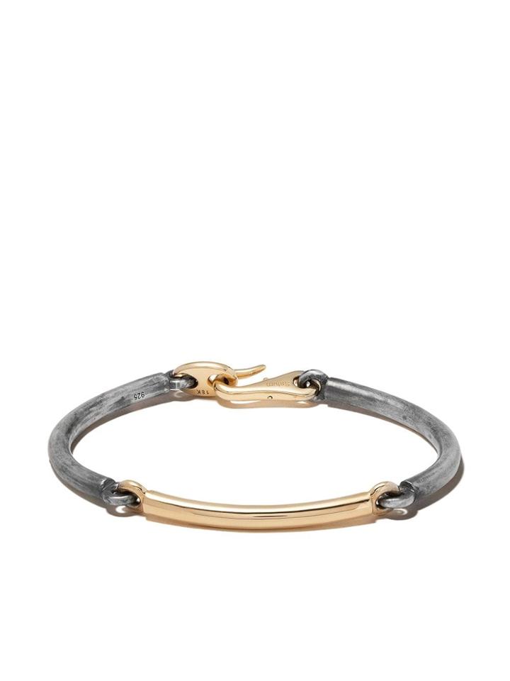 Maor 18kt Yellow Gold The Solstice Bracelet - Silver & Gold