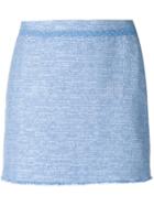 Ermanno Scervino Slim-fit Mini Skirt - Blue