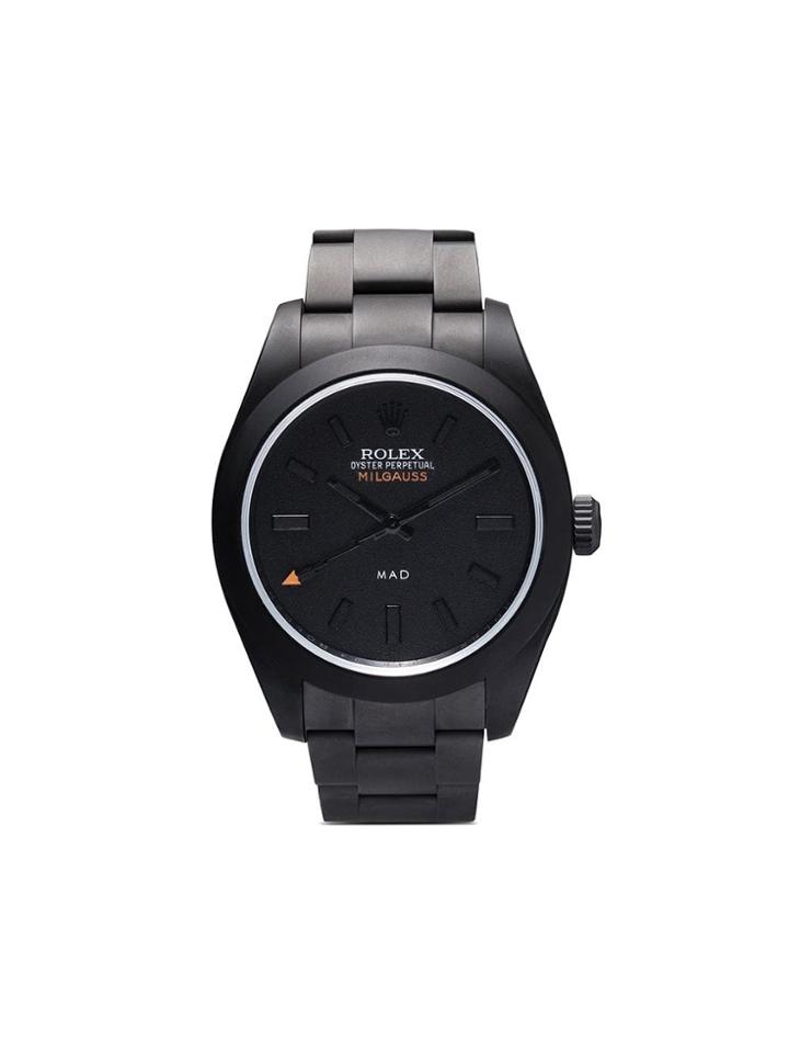 Mad Paris Grey Millgauss Rolex Stainless Steel Watch