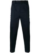 Neil Barrett - Tapered Trousers - Men - Cotton/spandex/elastane - 48, Blue, Cotton/spandex/elastane