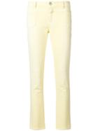 Closed Stretch Skinny Jeans - Yellow & Orange