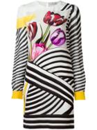 Mary Katrantzou 'christi' Dress, Women's, Size: 14, Black, Silk