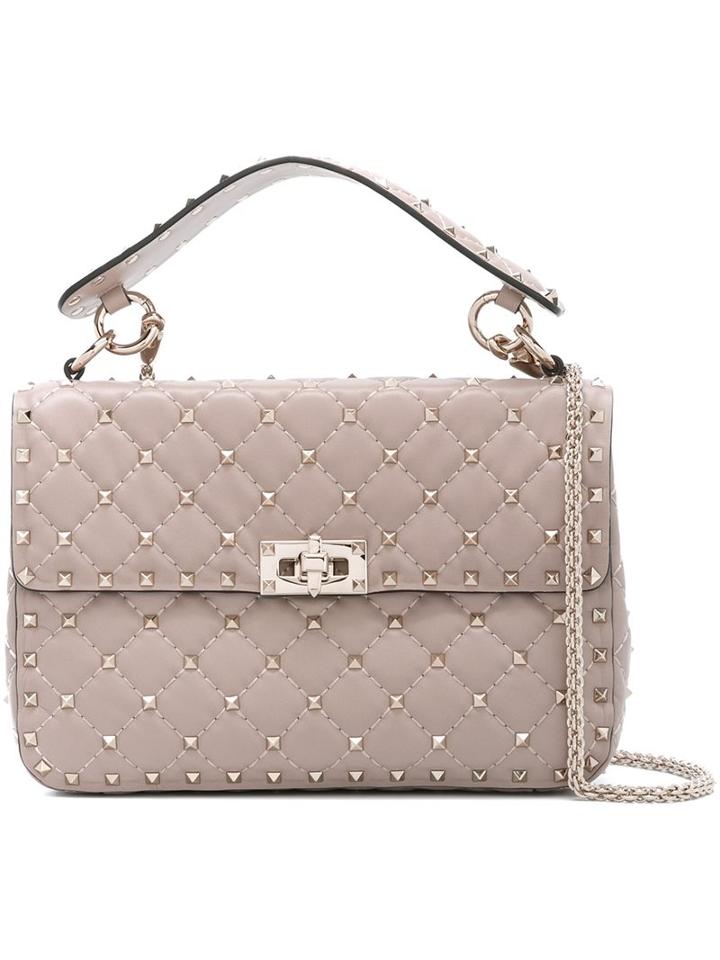 Valentino 'rockstud Spike' Crossbody Bag, Women's, Pink/purple