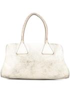 Numero 10 Distressed Times Bag - Neutrals