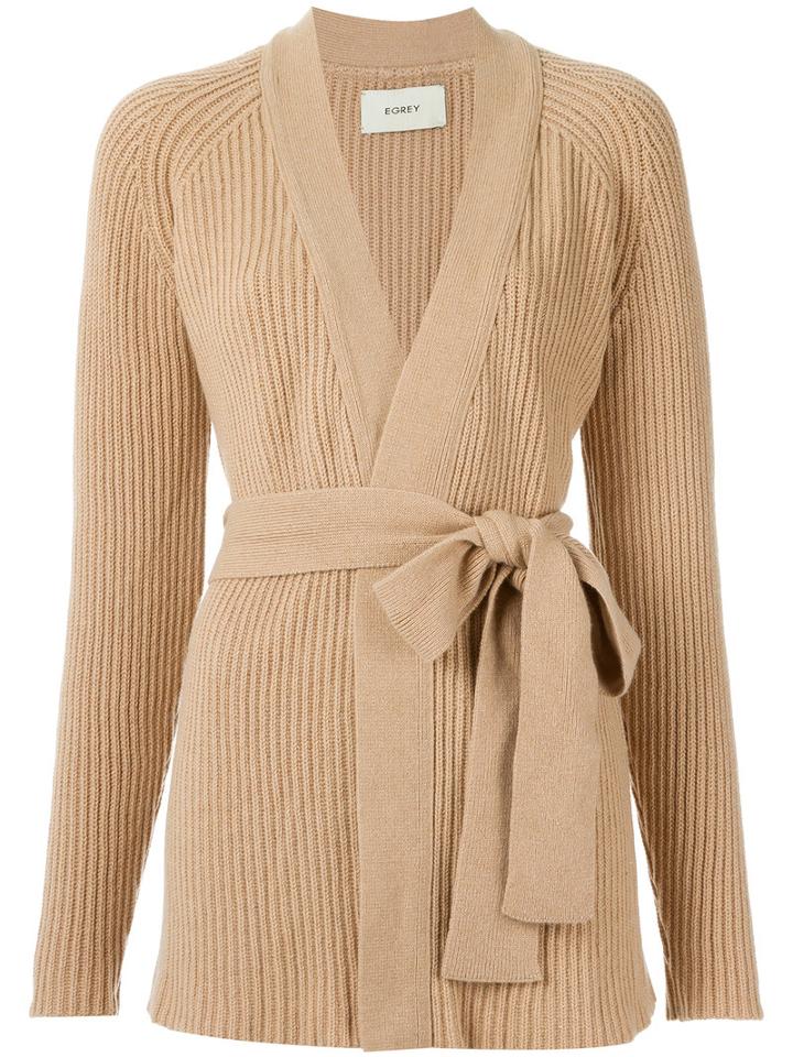 Egrey - Knitted Coat - Women - Cashmere - G, Nude/neutrals, Cashmere
