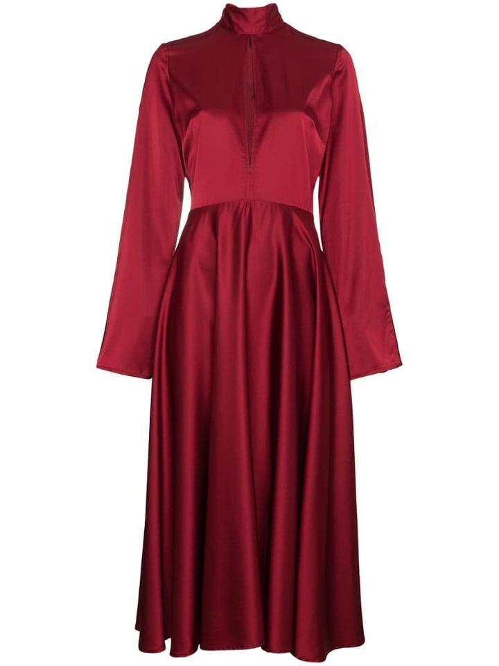 Beaufille Flared Sleeved Midi Dress