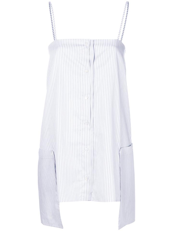 Mrz Spaghetti Strap Top - White