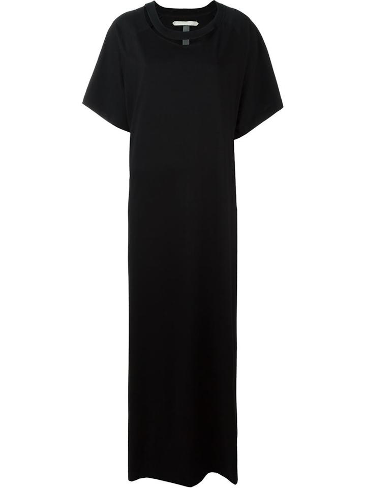 Off-white Cut-out Neckline Detail Dress