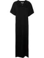 Off-white Cut-out Neckline Detail Dress
