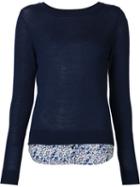 Chinti And Parker Contrast Layer Jumper