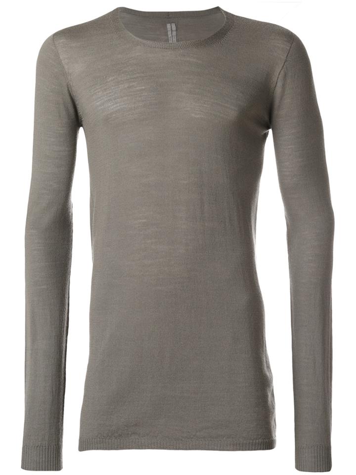 Rick Owens Longline Top - Brown
