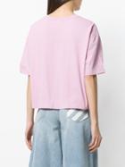 Champion Loose Fit Blouse - Pink & Purple