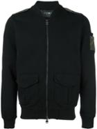 Hydrogen Zipped Sweatshirt, Men's, Size: Xs, Black, Cotton