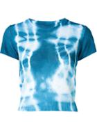 Mm6 Maison Margiela Tie-dye Knitted Top