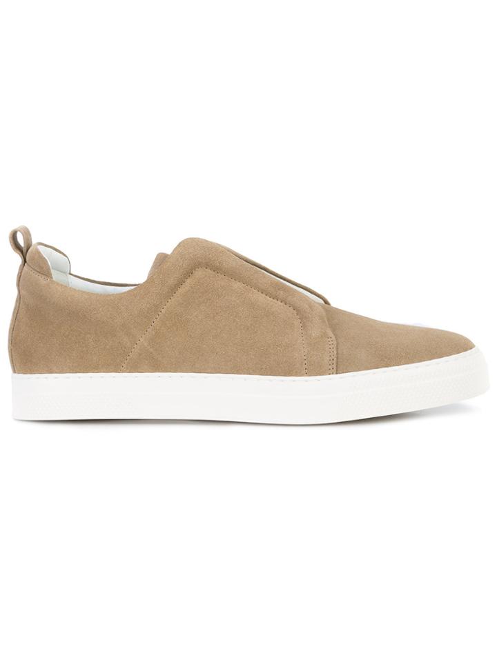 Pierre Hardy Slider Sneakers - Brown