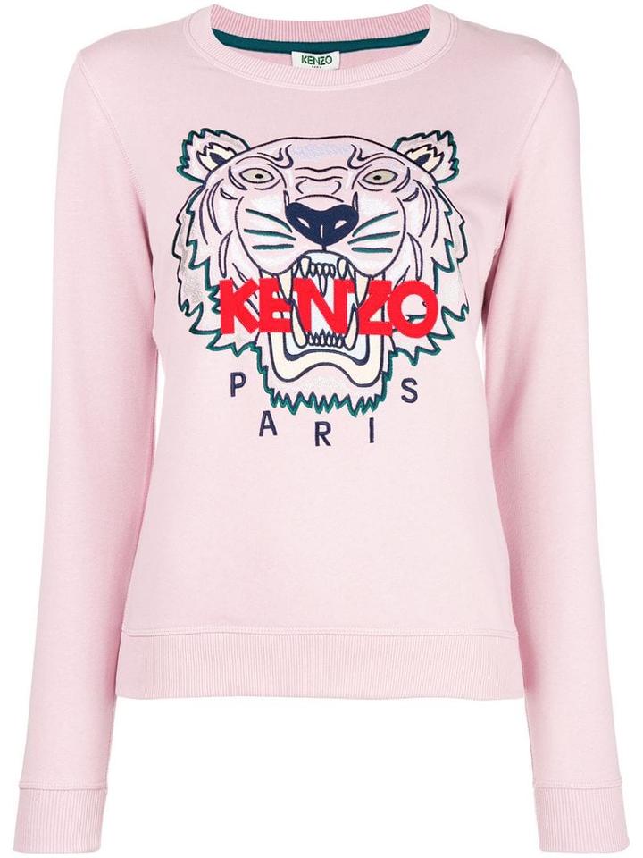 Kenzo Logo-print Jumper - Pink