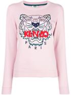Kenzo Logo-print Jumper - Pink