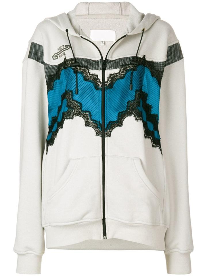 Maison Margiela Lace Detail Jacket - Grey