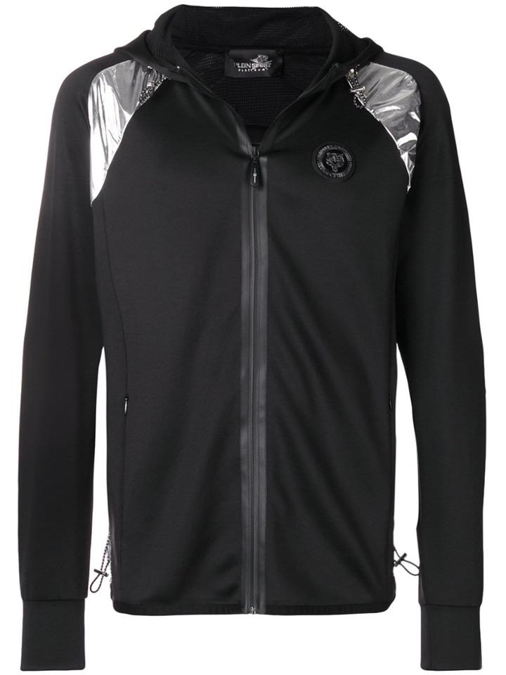 Plein Sport Metallic Panel Jacket - Black