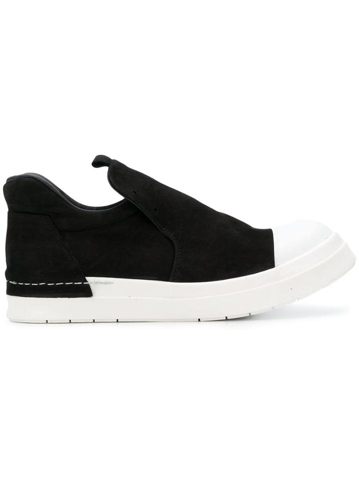 Cinzia Araia Contrast Low-top Sneakers - Black