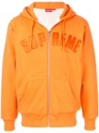 Supreme Arc Logo Thermal Zip-up - Orange