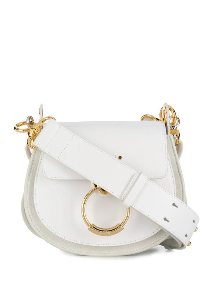 Chloé Tess Tote Bag - White