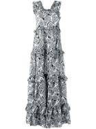 Dodo Bar Or Paisley Print Maxi Dress - Black
