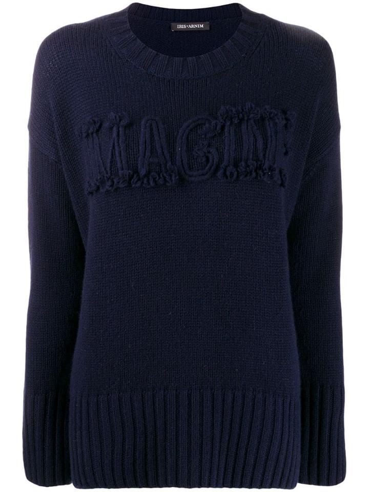 Iris Von Arnim 'imagine' Cashmere Sweater - Blue