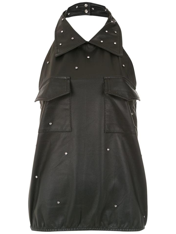 Andrea Bogosian Leather Rop - Black