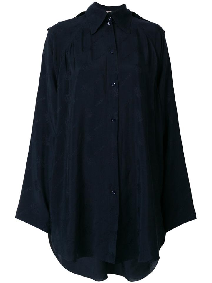 Nina Ricci Logo Jacquard Shirt - Blue