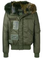 Mr & Mrs Italy Padded Bomber Jacket - Green