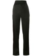 Givenchy Logo-stripe Joggers, Women's, Size: 38, Black, Polyester/cotton