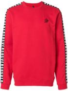 Versus Logo Print Sweatshirt - Red