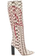 Malone Souliers Harper Embroidered Boots - Multicolour
