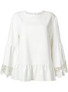 See By Chloé Ruffle Detail Blouse - White