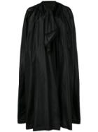 William Vintage 1969 Parachute Cape - Black