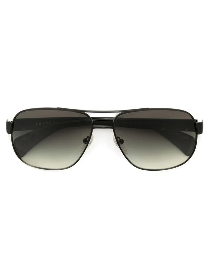 Prada Eyewear Prada Spr52pe7ax F00a7 Other->aluminium - Black