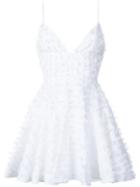 Alex Perry 'reese' Dress, Women's, Size: 6, White, Cotton/polyamide/polyester
