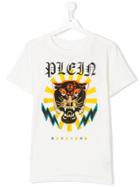 Philipp Plein Junior Teen Dacio Plein T-shirt - White