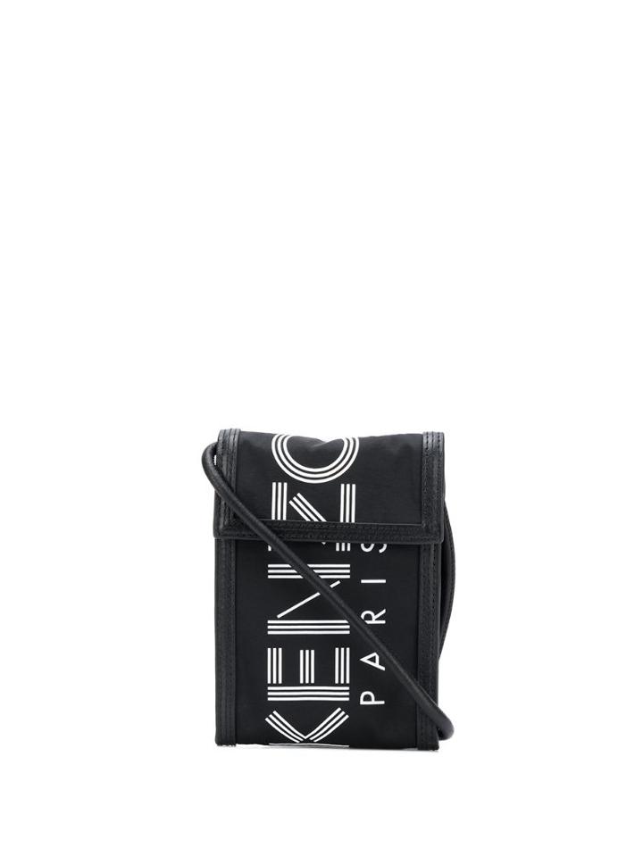 Kenzo Logo Camera Bag - Black