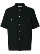 Our Legacy Chamois Short Sleeve Shirt - Black