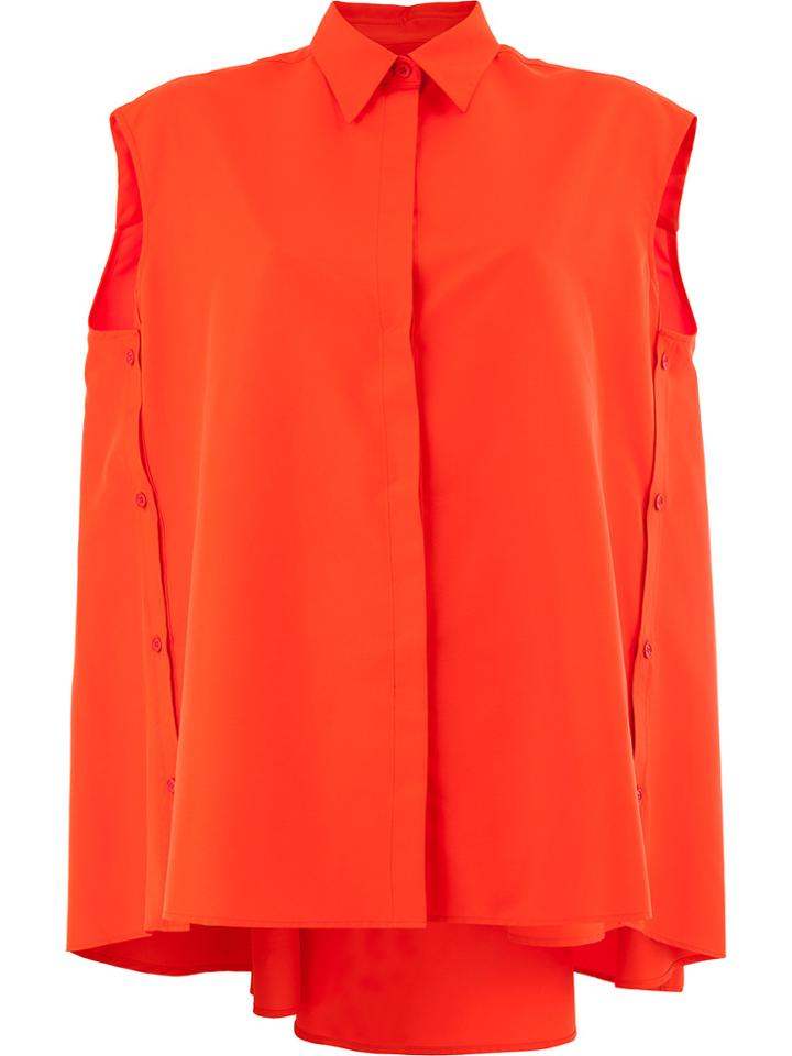 Juun.j Oversized Sleeveless Shirt - Red