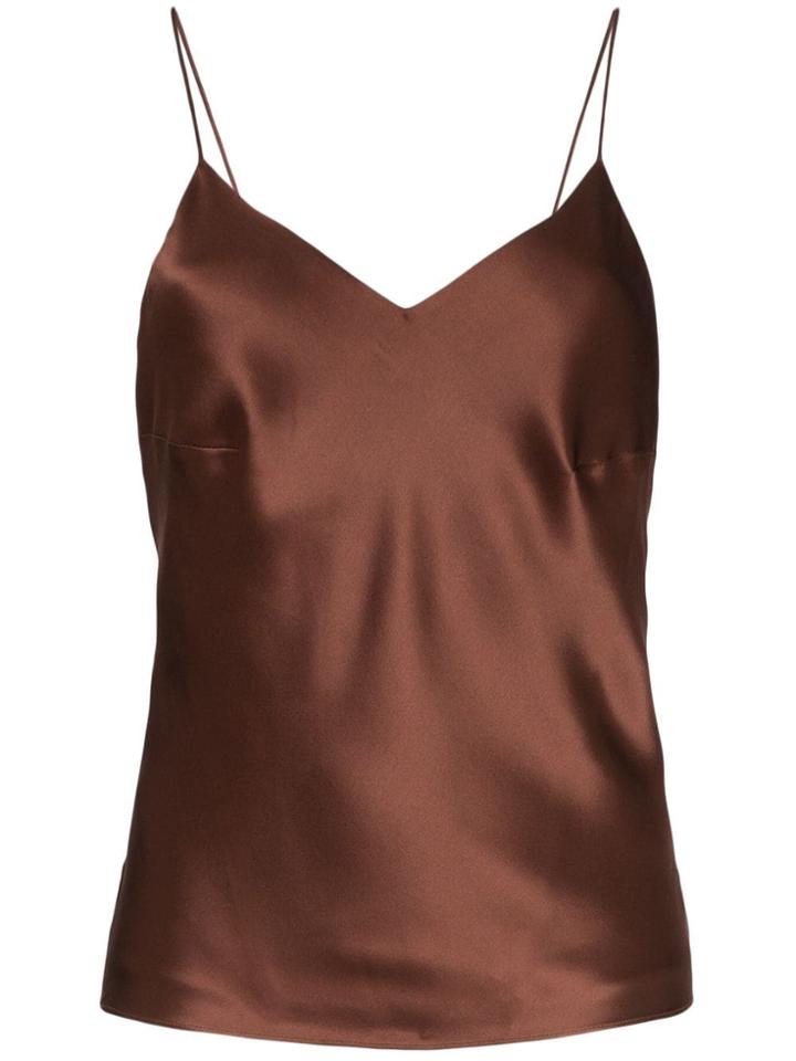 Deitas Chloe Open-back Top - Brown